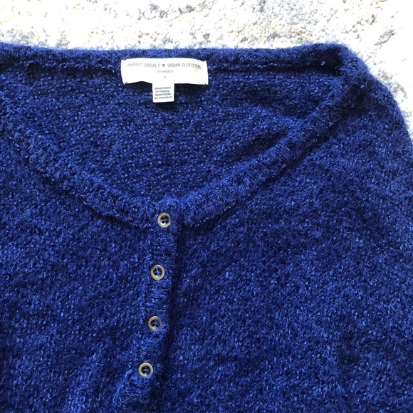 Urban Outfitters Women’s Blue Cardigan, Medium - Picture 5 of 7